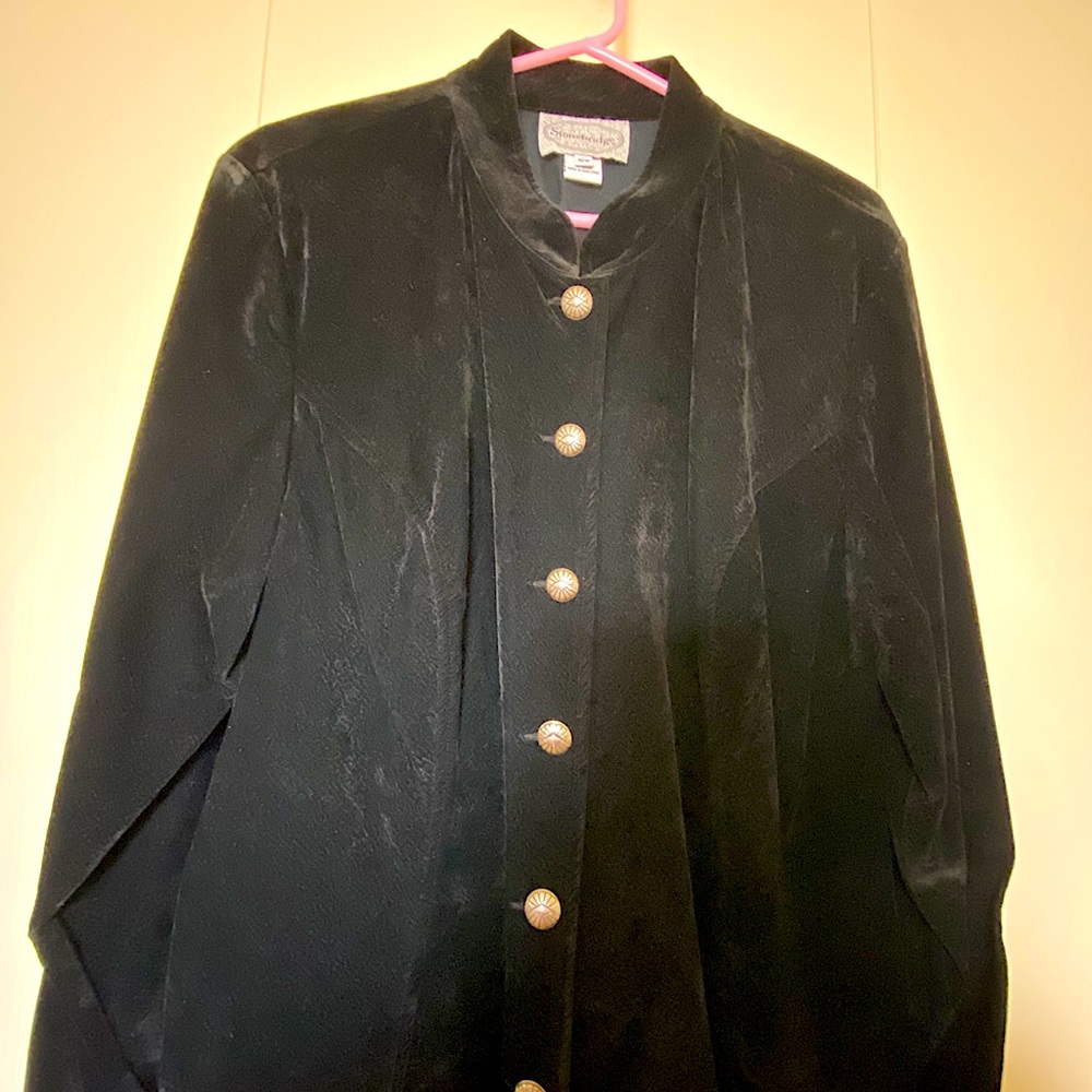 Western Style Velveteen Jacket